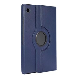Galaxy Tab A8 10.5 SM-X200 (2021) Zore Rotatable Stand Case Navy blue