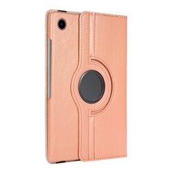 Galaxy Tab A8 10.5 SM-X200 (2021) Zore Rotatable Stand Case Rose Gold