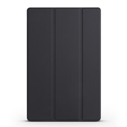 Galaxy Tab A8 10.5 SM-X200 (2021) Zore Smart Cover Standlı 1-1 Kılıf Siyah