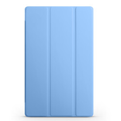 Galaxy Tab A8 10.5 SM-X200 (2021) Zore Smart Cover Standlı 1-1 Kılıf Mavi