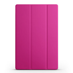 Galaxy Tab A8 10.5 SM-X200 (2021) Zore Smart Cover Standlı 1-1 Kılıf Pembe Koyu