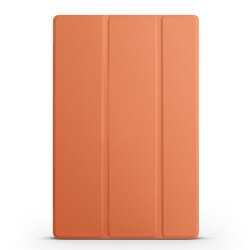 Galaxy Tab A8 10.5 SM-X200 (2021) Zore Smart Cover Standlı 1-1 Kılıf Turuncu