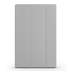 Galaxy Tab A8 10.5 SM-X200 (2021) Zore Smart Cover Standlı 1-1 Kılıf Gri