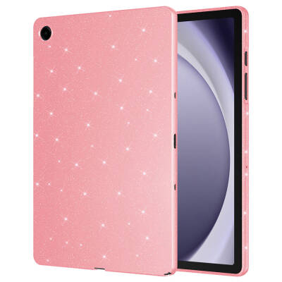 Galaxy Tab A9 Plus Glittered Glossy Zore Tablet Koton Case Pink