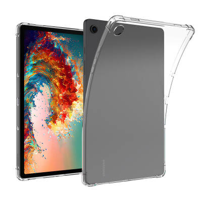 Galaxy Tab A9 Plus Kılıf Zore Tablet Nitro Anti Shock Silikon Kapak Renksiz