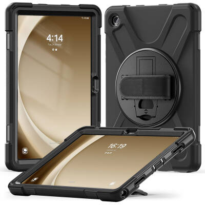 Galaxy Tab A9 Plus Zore Defender Tablet Silikon Siyah