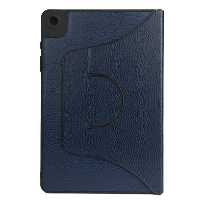 Galaxy Tab A9 Plus Zore Fest Rotatable Stand Case Navy blue