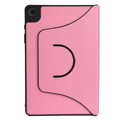 Galaxy Tab A9 Plus Zore Fest Rotatable Stand Case Pink