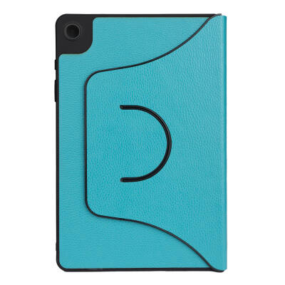 Galaxy Tab A9 Plus Zore Fest Rotatable Stand Case Turquoise