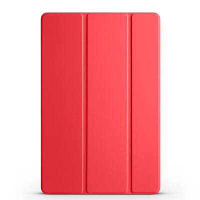 Galaxy Tab A9 Plus Zore Smart Cover 1-1 Case with Stand Red