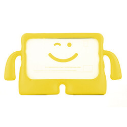 Galaxy Tab A9 Zore iBuy Tablet Case with Stand Yellow