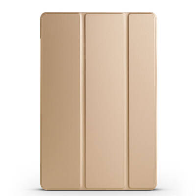 Galaxy Tab A9 Zore Smart Cover 1-1 Stand Case Gold