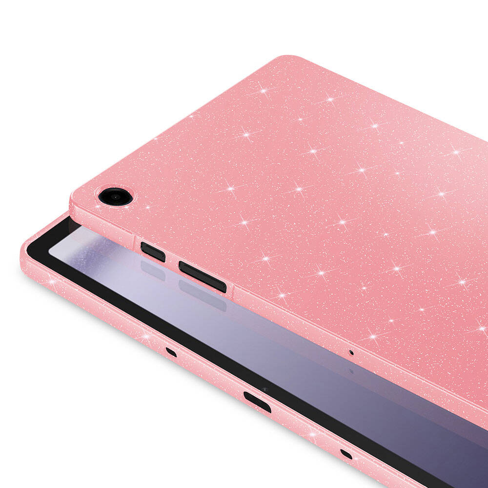 Galaxy Tab S10 FE Glittery Shiny Look Zore Tablet Cotton Case - 18