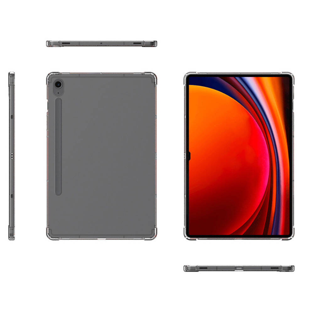 Galaxy Tab S10 FE Kılıf Zore Tablet Nitro Anti Shock Silikon Kapak - 6