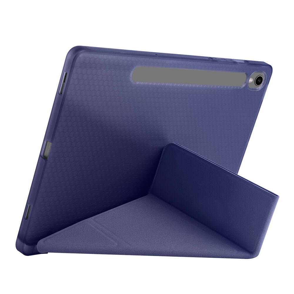 Galaxy Tab S10 FE Kılıf Zore Tri Folding Kalem Bölmeli Standlı Kılıf - 35