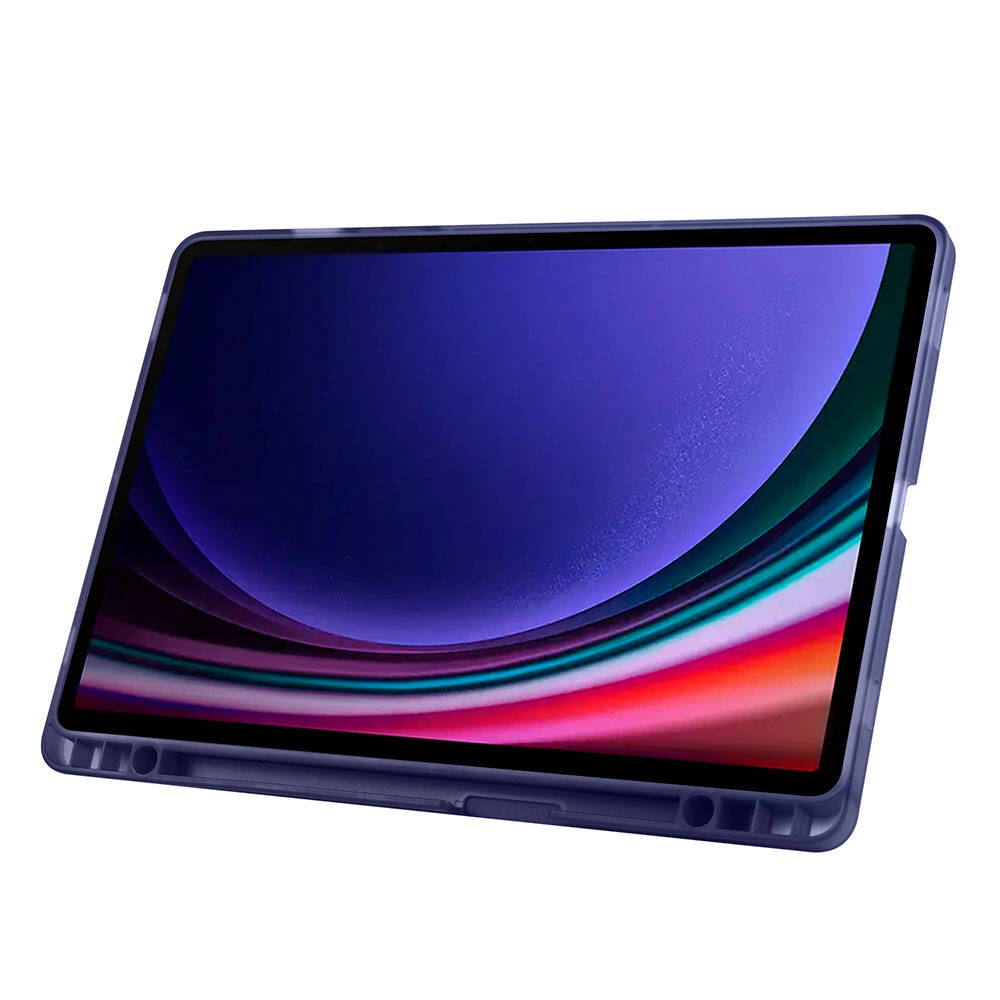 Galaxy Tab S10 FE Kılıf Zore Tri Folding Kalem Bölmeli Standlı Kılıf - 41