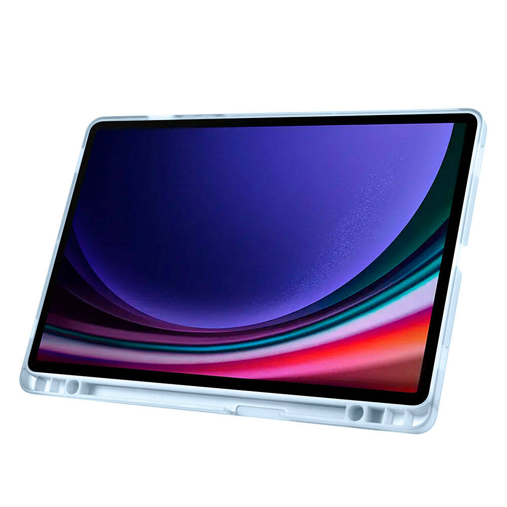 Galaxy Tab S10 FE Kılıf Zore Tri Folding Kalem Bölmeli Standlı Kılıf - 45