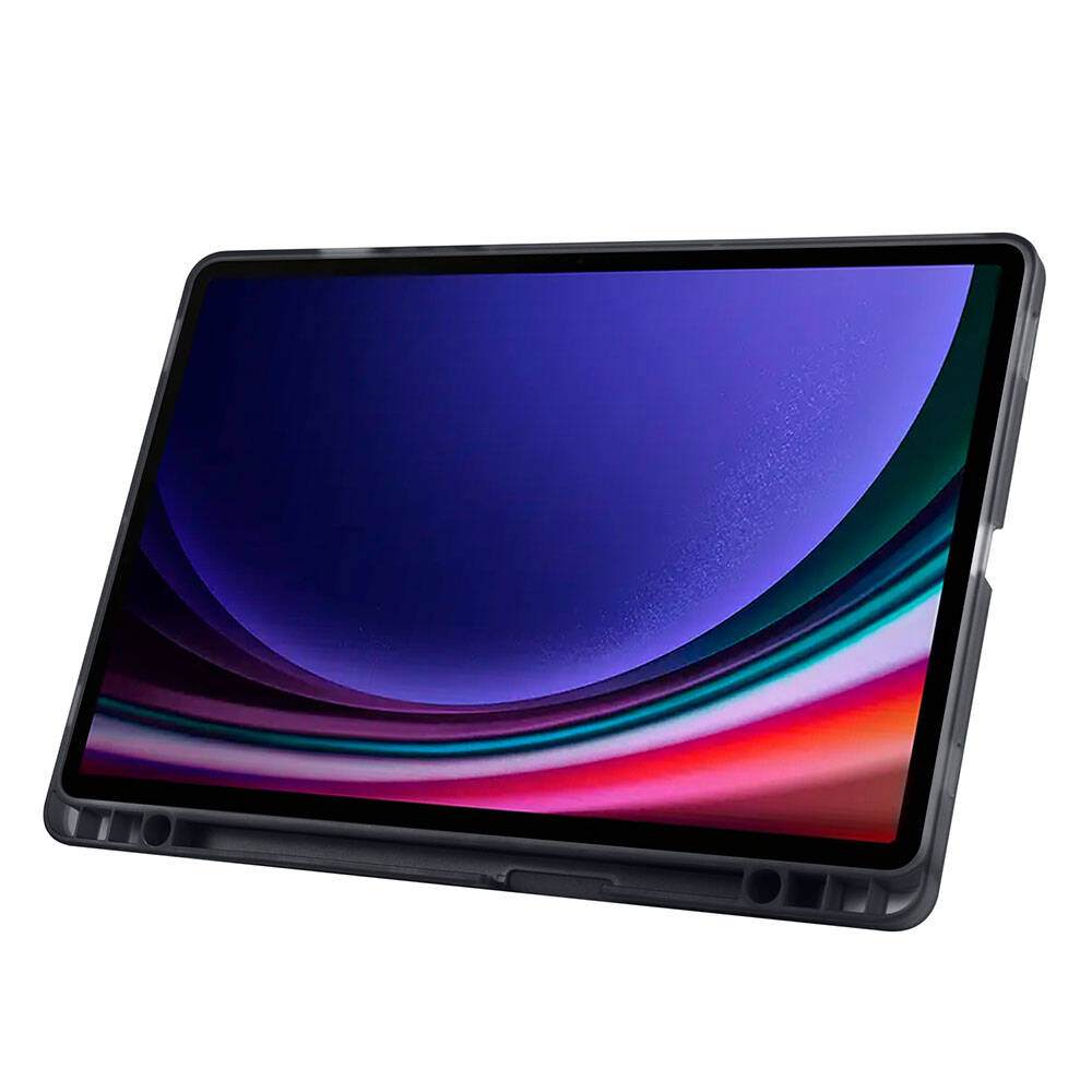 Galaxy Tab S10 FE Kılıf Zore Tri Folding Kalem Bölmeli Standlı Kılıf - 53