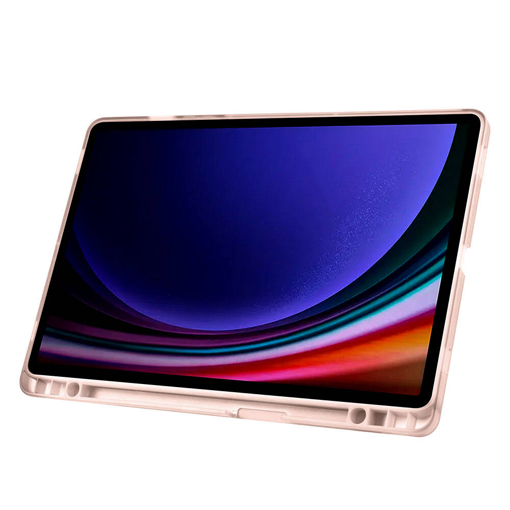 Galaxy Tab S10 FE Kılıf Zore Tri Folding Kalem Bölmeli Standlı Kılıf - 46