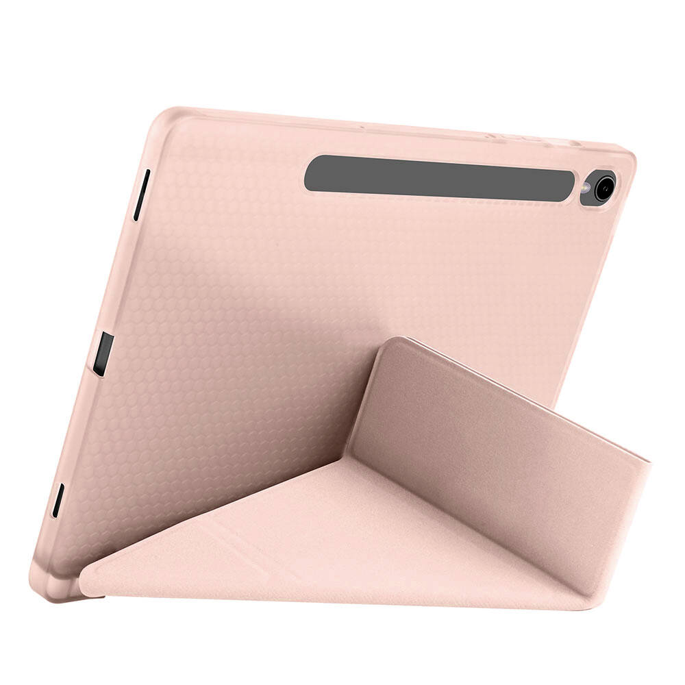 Galaxy Tab S10 FE Kılıf Zore Tri Folding Kalem Bölmeli Standlı Kılıf - 48