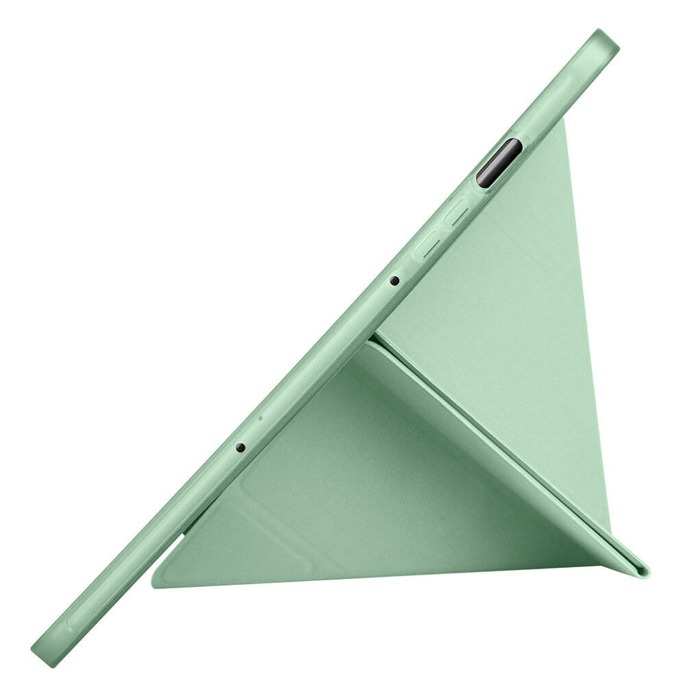 Galaxy Tab S10 FE Kılıf Zore Tri Folding Kalem Bölmeli Standlı Kılıf - 13