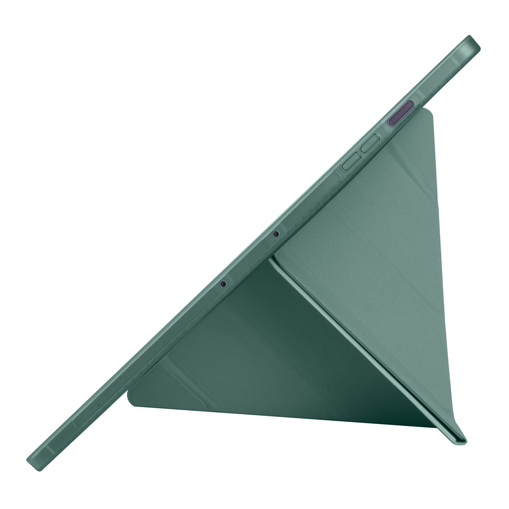 Galaxy Tab S10 FE Plus Case Zore Tri Folding Stand Case with Pen Compartment - 38