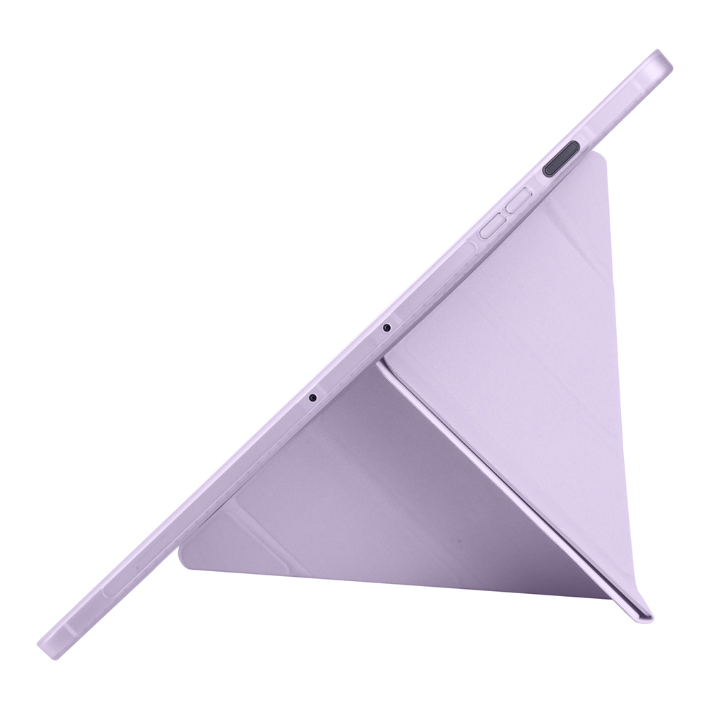 Galaxy Tab S10 FE Plus Case Zore Tri Folding Stand Case with Pen Compartment - 39