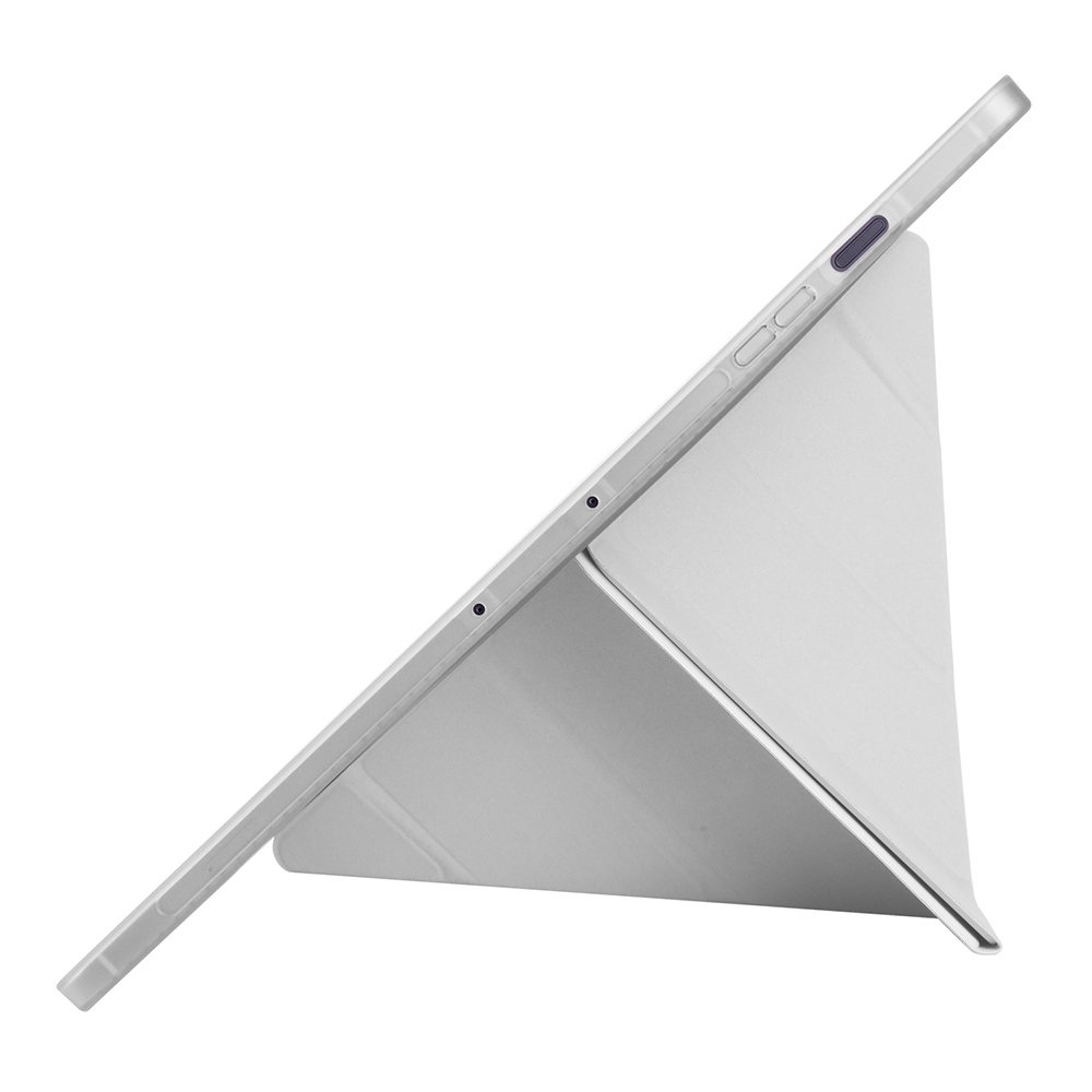 Galaxy Tab S10 FE Plus Case Zore Tri Folding Stand Case with Pen Compartment - 35