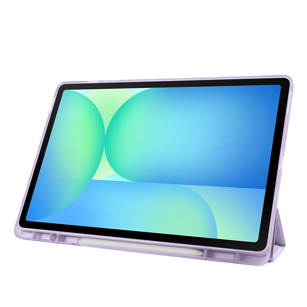 Galaxy Tab S10 FE Plus Kılıf Zore Tri Folding Kalem Bölmeli Standlı Kılıf - 50