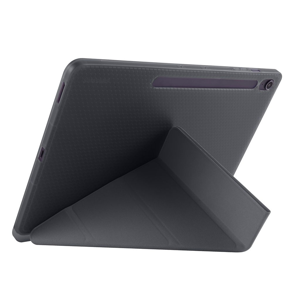 Galaxy Tab S10 FE Plus Kılıf Zore Tri Folding Kalem Bölmeli Standlı Kılıf - 26