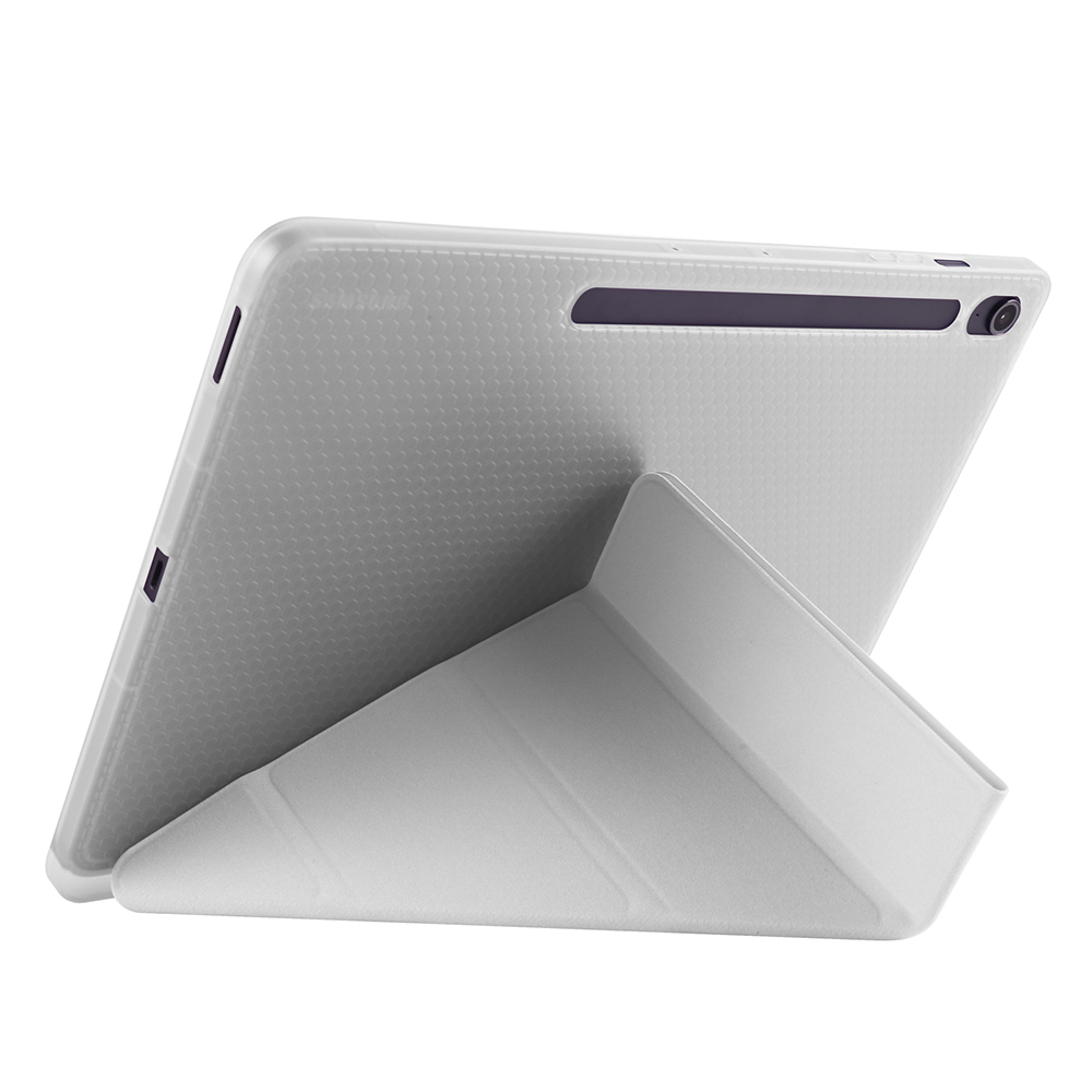 Galaxy Tab S10 FE Plus Kılıf Zore Tri Folding Kalem Bölmeli Standlı Kılıf - 29