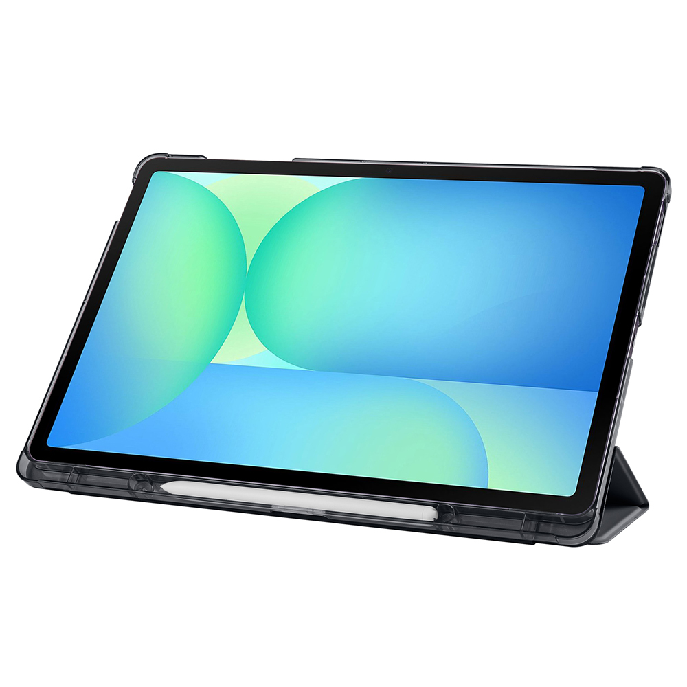 Galaxy Tab S10 FE Plus Zore Smart Cover Kalem Bölmeli Standlı 1-1 Kılıf - 23