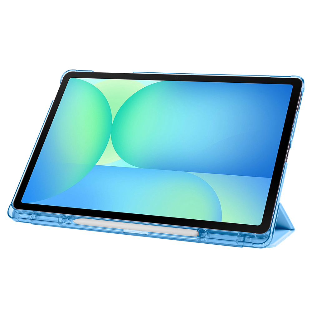 Galaxy Tab S10 FE Plus Zore Smart Cover Kalem Bölmeli Standlı 1-1 Kılıf - 30