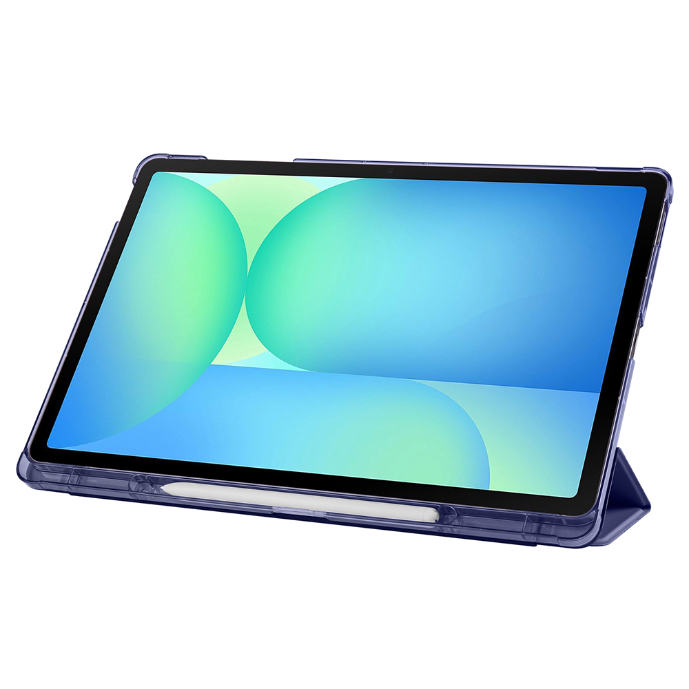 Galaxy Tab S10 FE Plus Zore Smart Cover Kalem Bölmeli Standlı 1-1 Kılıf - 29