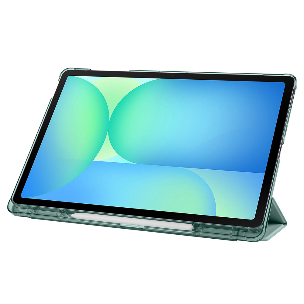 Galaxy Tab S10 FE Plus Zore Smart Cover Kalem Bölmeli Standlı 1-1 Kılıf - 25