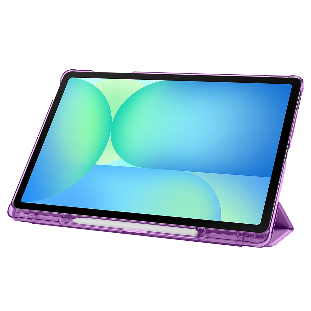 Galaxy Tab S10 FE Plus Zore Smart Cover Kalem Bölmeli Standlı 1-1 Kılıf - 26