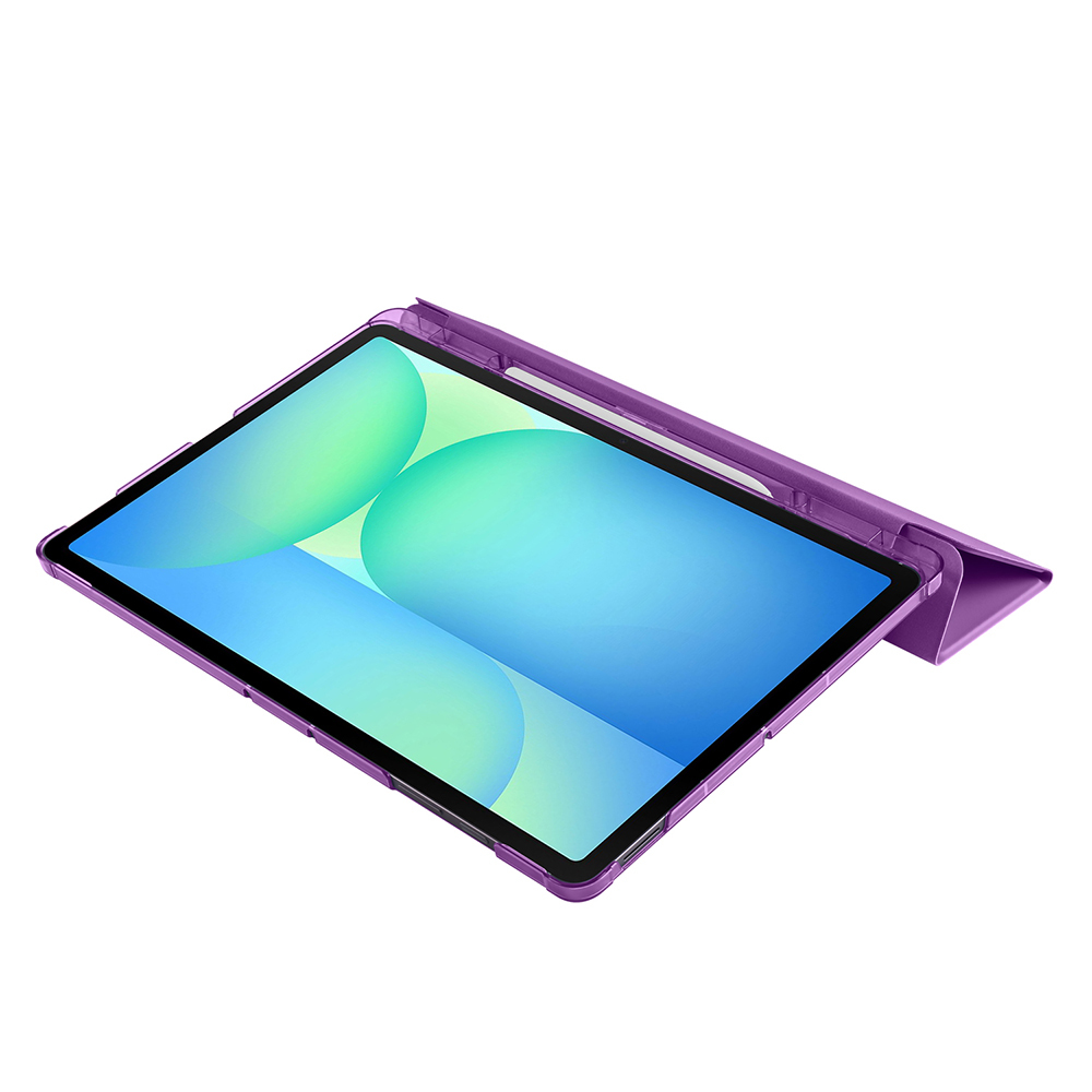 Galaxy Tab S10 FE Plus Zore Smart Cover Kalem Bölmeli Standlı 1-1 Kılıf - 34