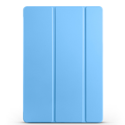 Galaxy Tab S10 FE Plus Zore Smart Cover Kalem Bölmeli Standlı 1-1 Kılıf Mavi