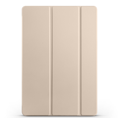 Galaxy Tab S10 FE Plus Zore Smart Cover Kalem Bölmeli Standlı 1-1 Kılıf Gold
