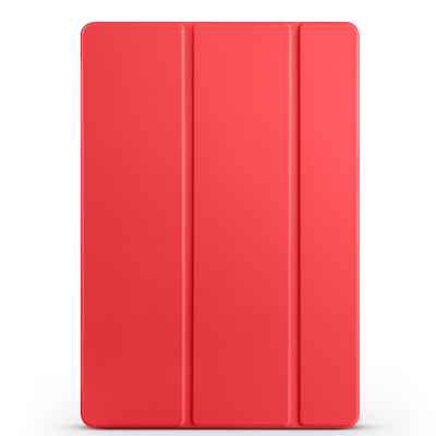 Galaxy Tab S10 FE Plus Zore Smart Cover Stand Case with Pen Compartment 1-1 Red