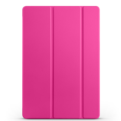 Galaxy Tab S10 FE Plus Zore Smart Cover Stand Case with Pen Compartment 1-1 Pink