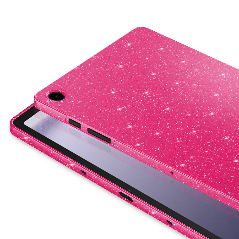 Galaxy Tab S10 FE Simli Parlak Görünümlü Zore Tablet Koton Kılıf - 9