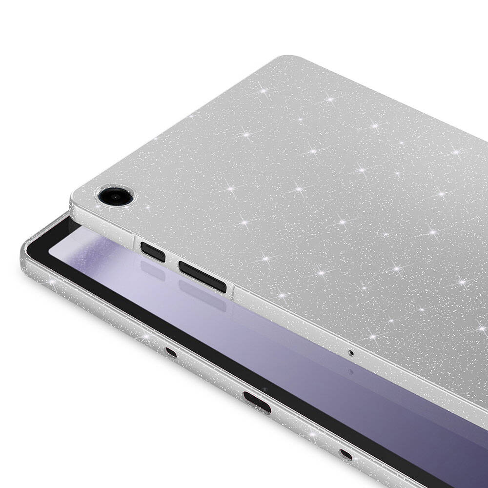 Galaxy Tab S10 FE Simli Parlak Görünümlü Zore Tablet Koton Kılıf - 19