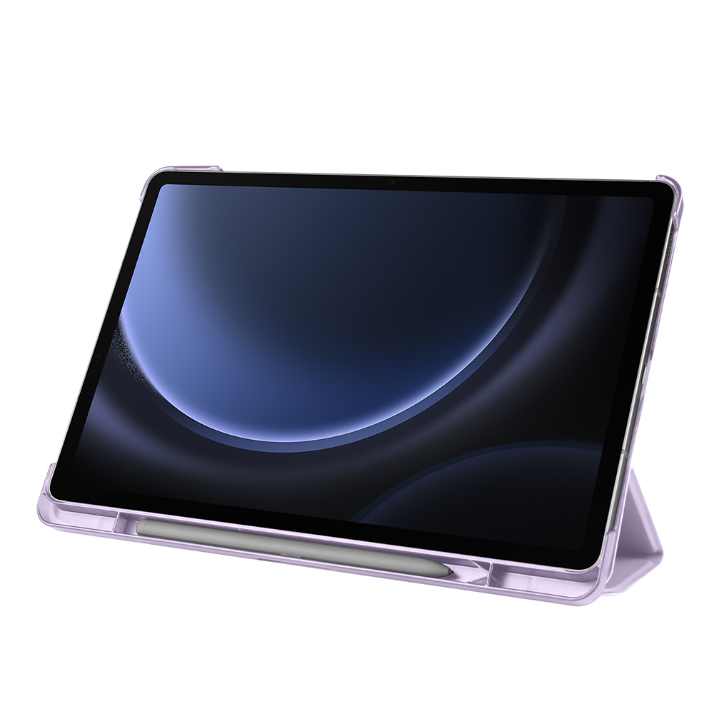 Galaxy Tab S10 FE Zore Smart Cover Stand Case with Pen Compartment - 11