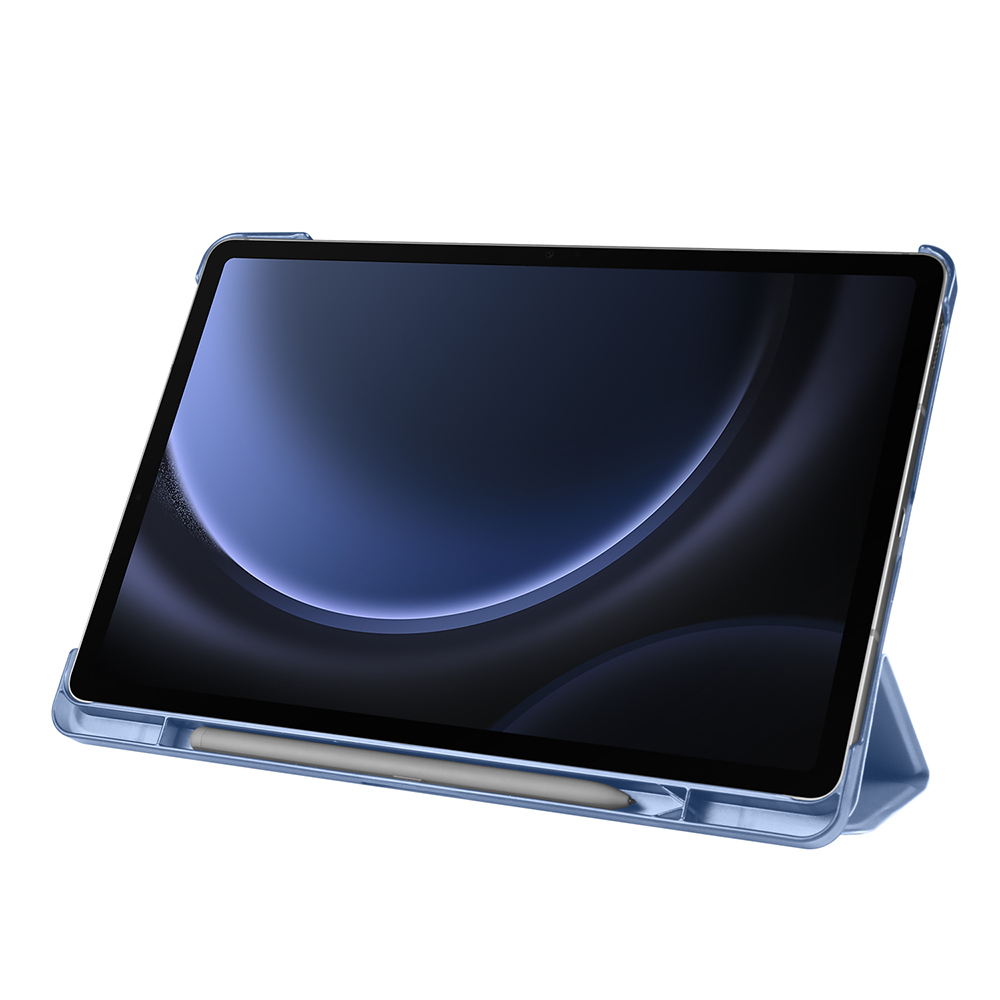 Galaxy Tab S10 FE Zore Smart Cover Stand Case with Pen Compartment - 6