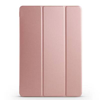 Galaxy Tab S10 Plus Zore Smart Cover 1-1 Case Stand Rose Gold