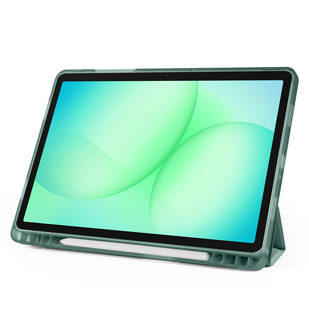 Galaxy Tab S11 Kılıf Zore Tri Folding Kalem Bölmeli Standlı Kılıf - 33