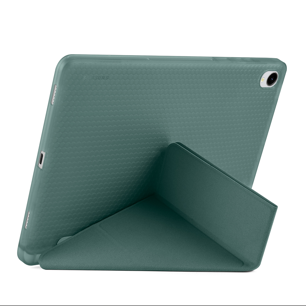 Galaxy Tab S11 Kılıf Zore Tri Folding Kalem Bölmeli Standlı Kılıf - 42