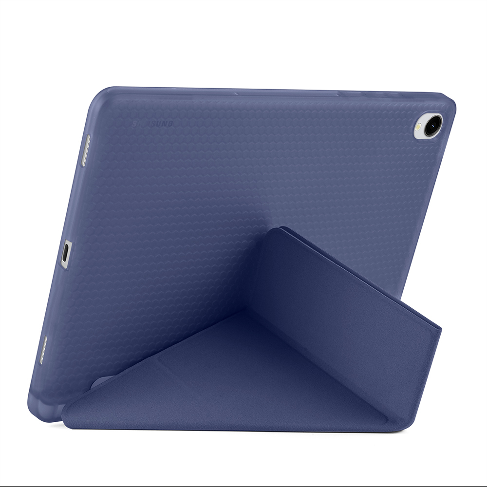 Galaxy Tab S11 Kılıf Zore Tri Folding Kalem Bölmeli Standlı Kılıf - 48