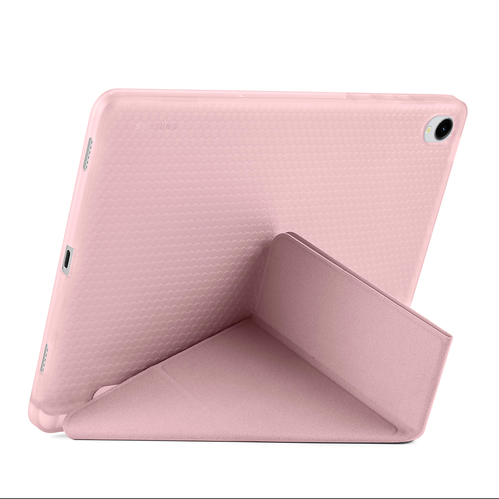 Galaxy Tab S11 Kılıf Zore Tri Folding Kalem Bölmeli Standlı Kılıf - 43